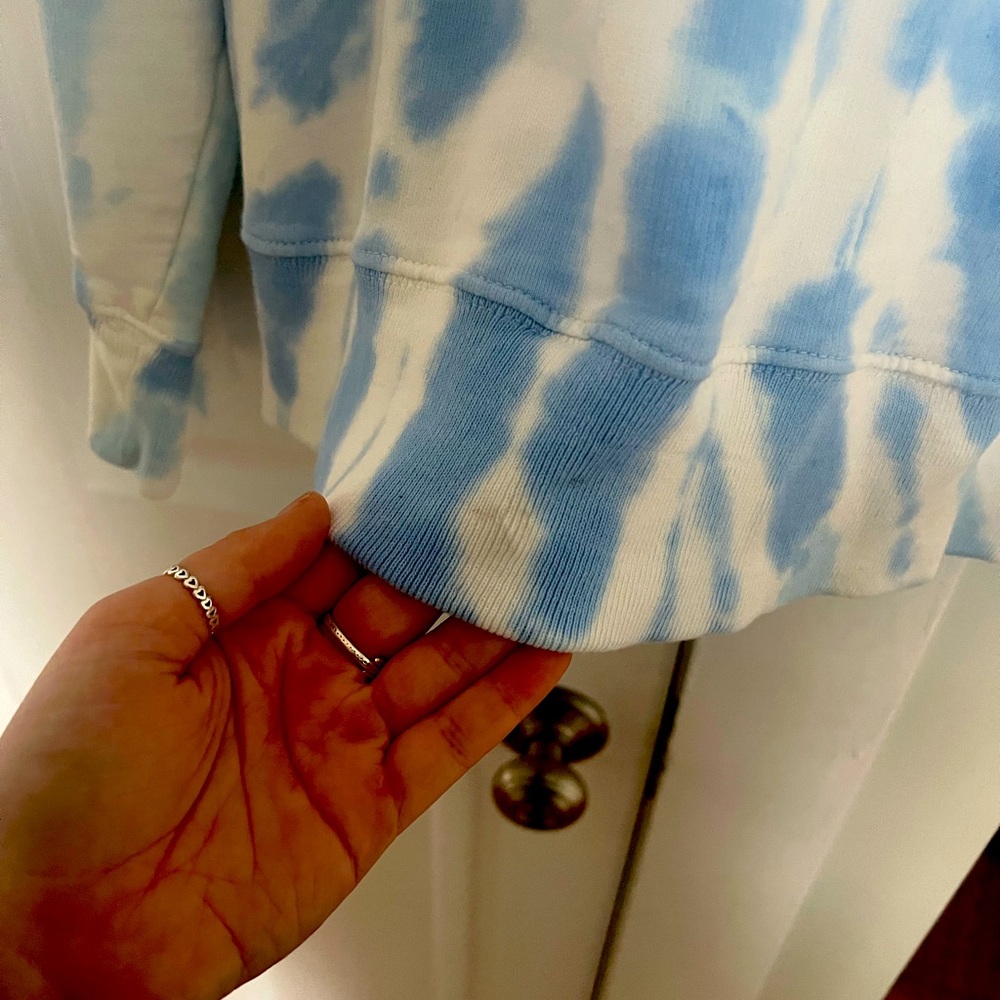 J crew tyedye hoodie M - Picture 3 of 4